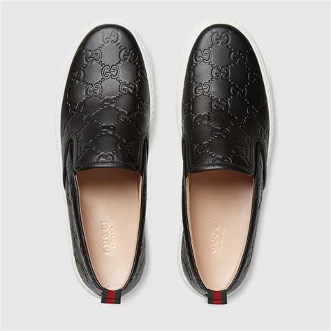 gucci red slip on sneakers|Gucci slip on sneakers women.